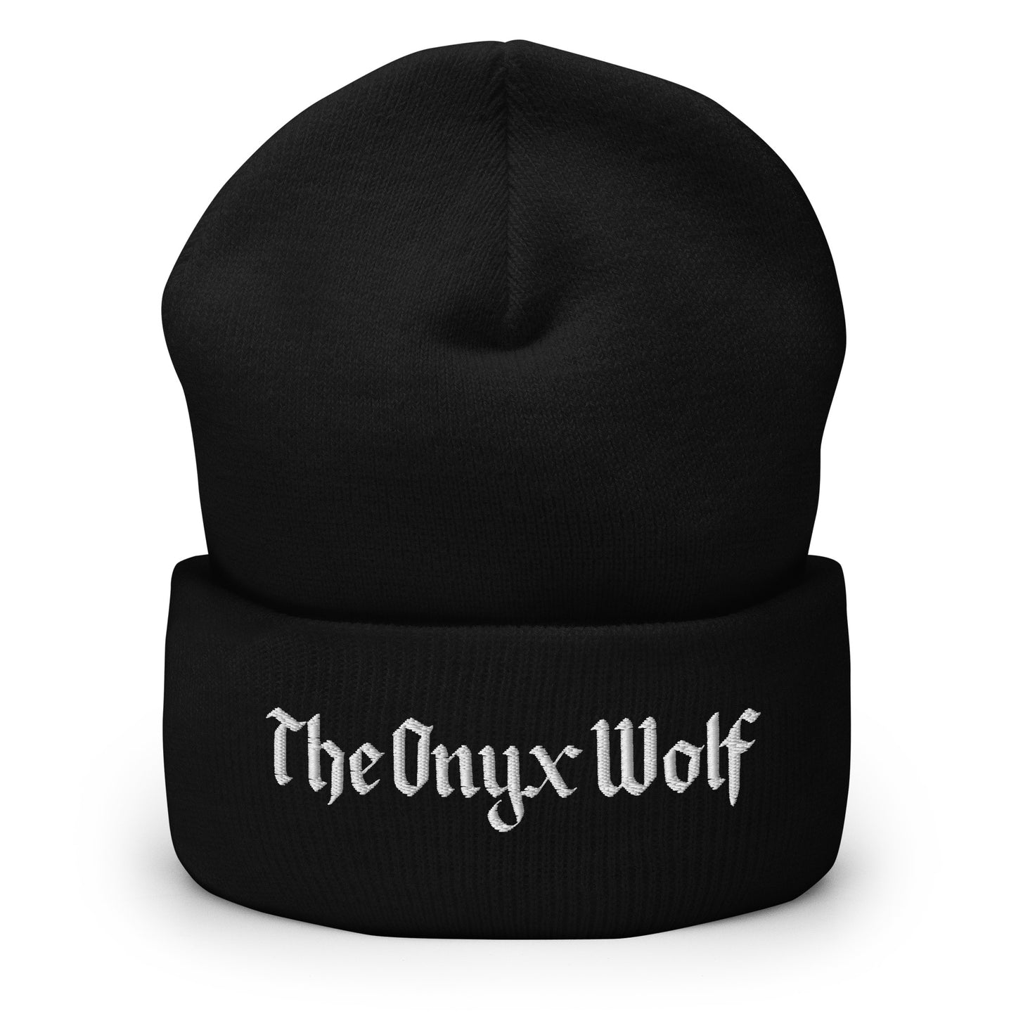 The Onyx Wolf Beanie