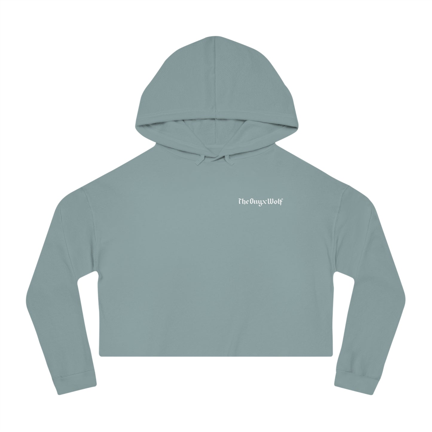 Skull & Roses Crop Hoodie