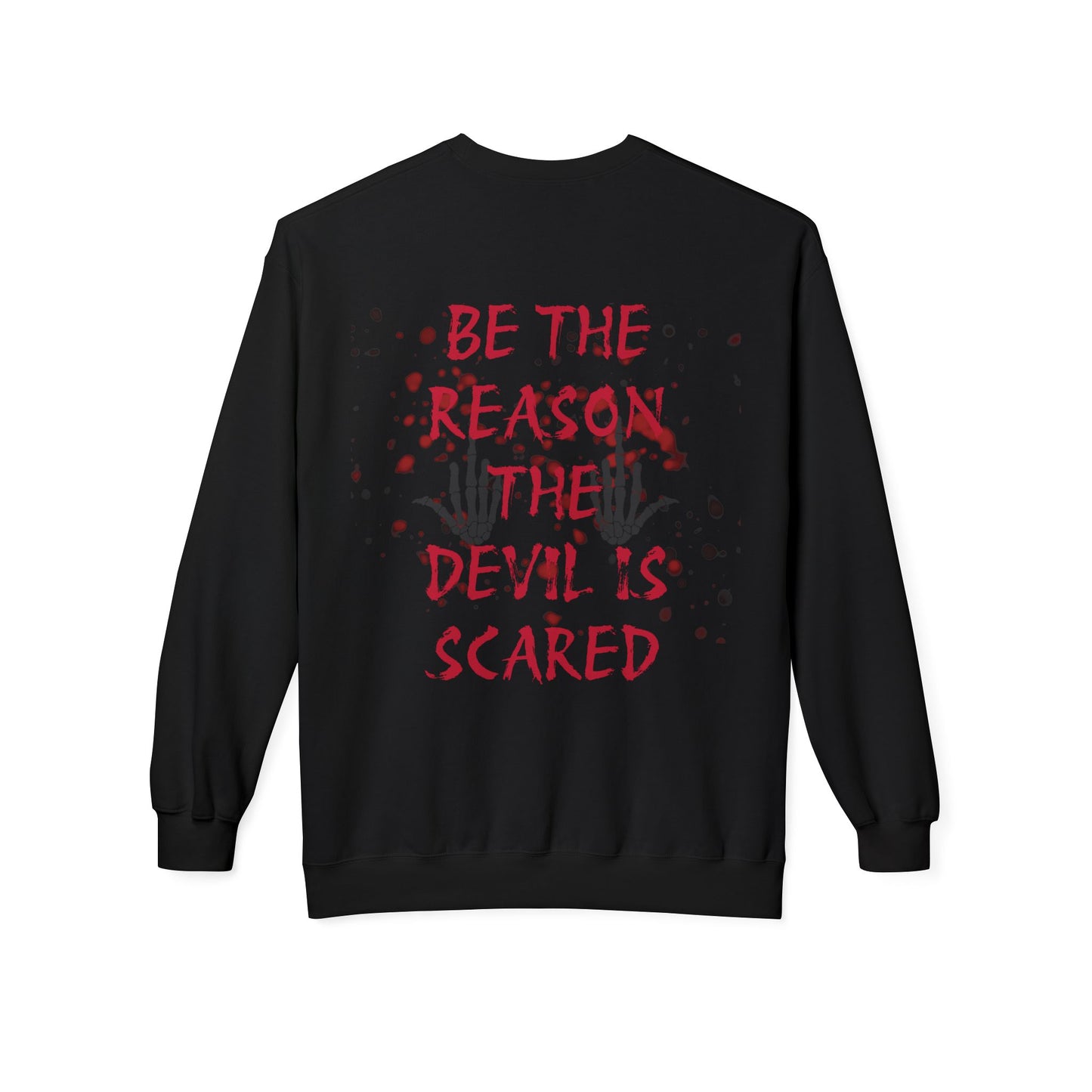 Devil Scared Crewneck Sweatshirt