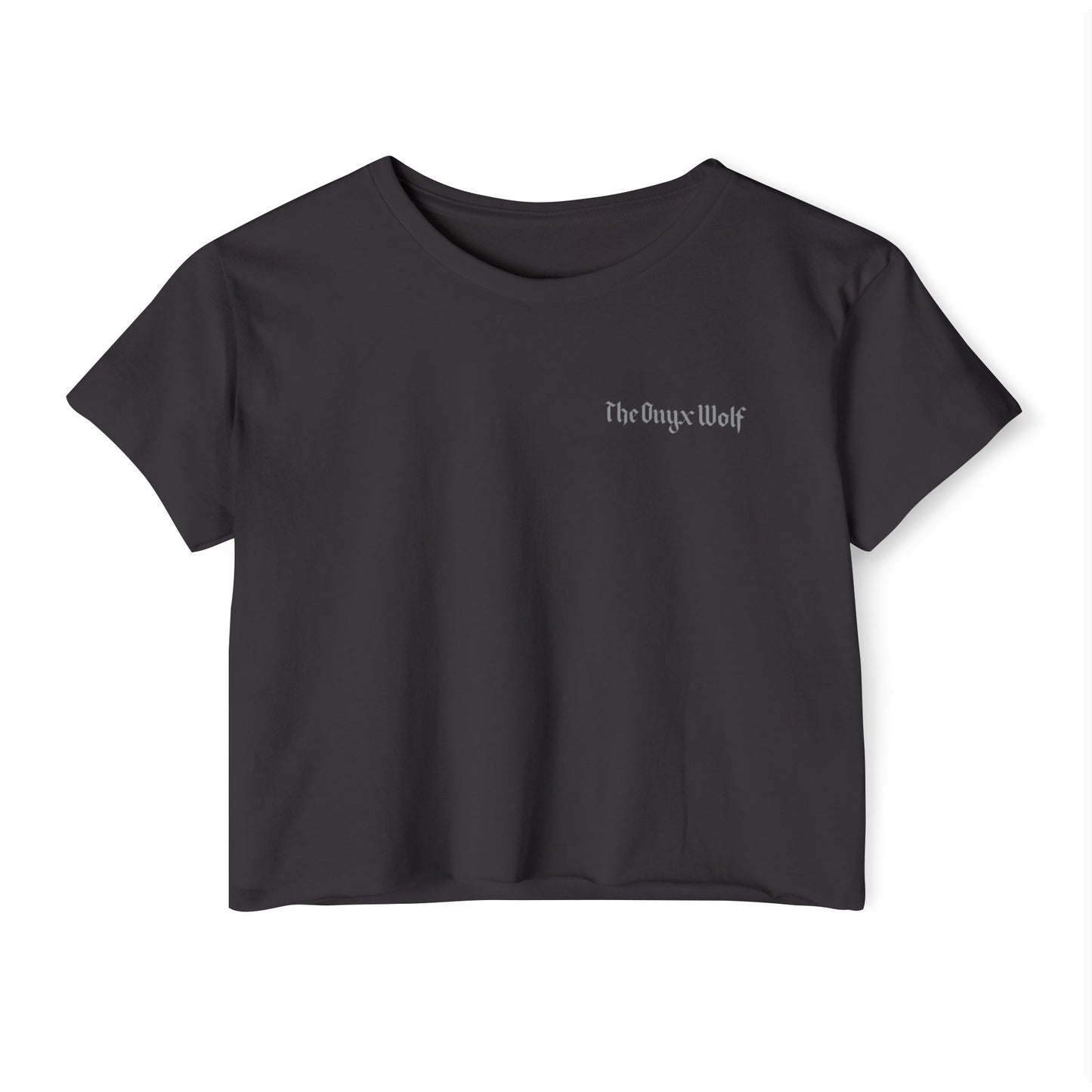 The Onyx Wolf Crop Top