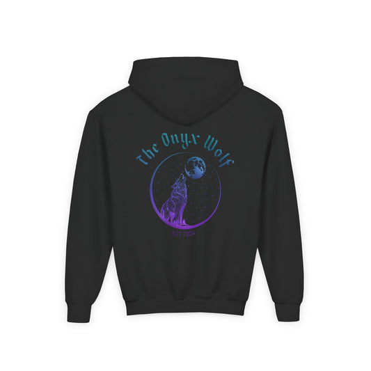 Youth The Onyx Wolf Hoodie