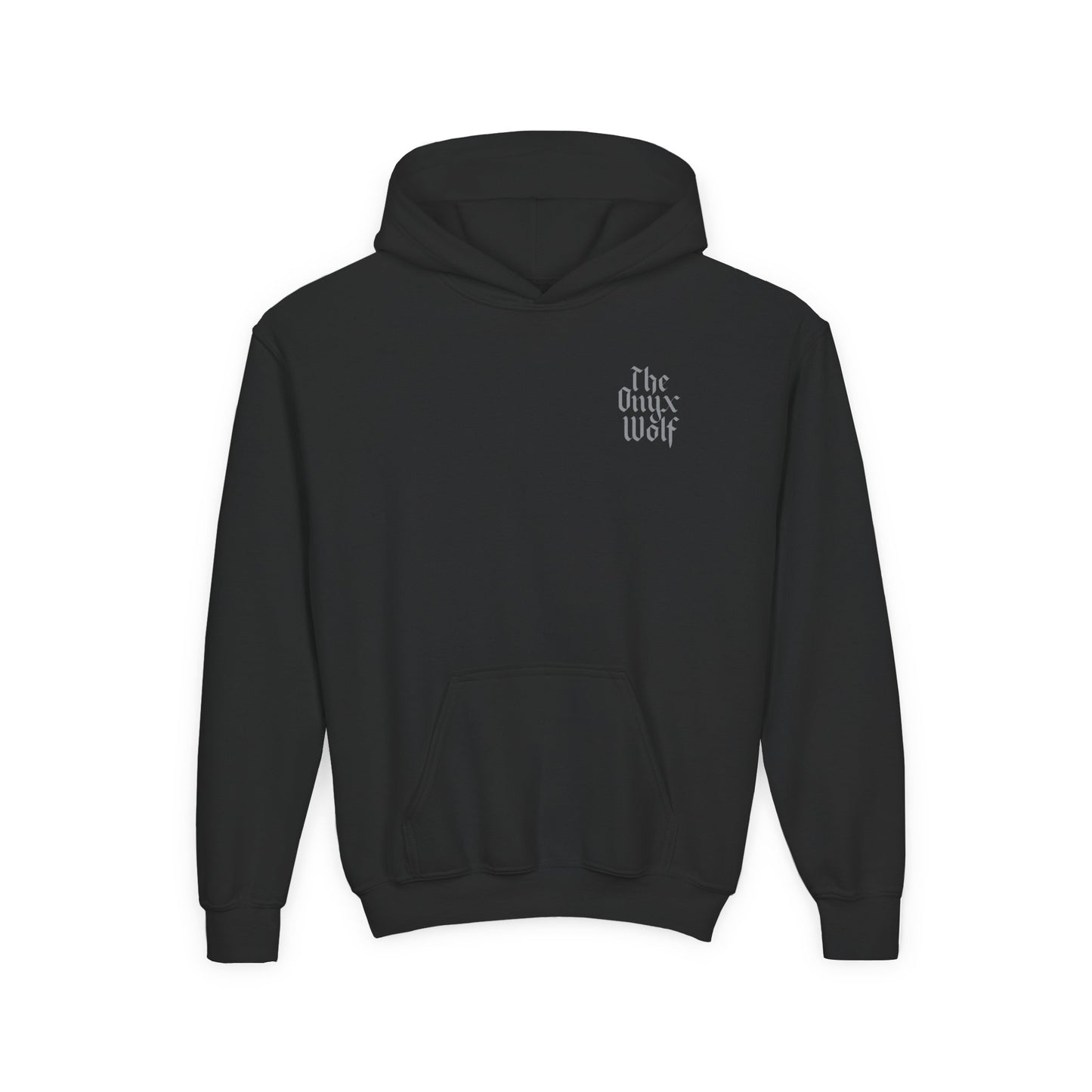 Youth The Onyx Wolf Hoodie