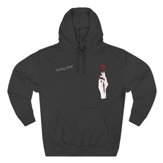 Fleece Hoodie - Deadly Rose