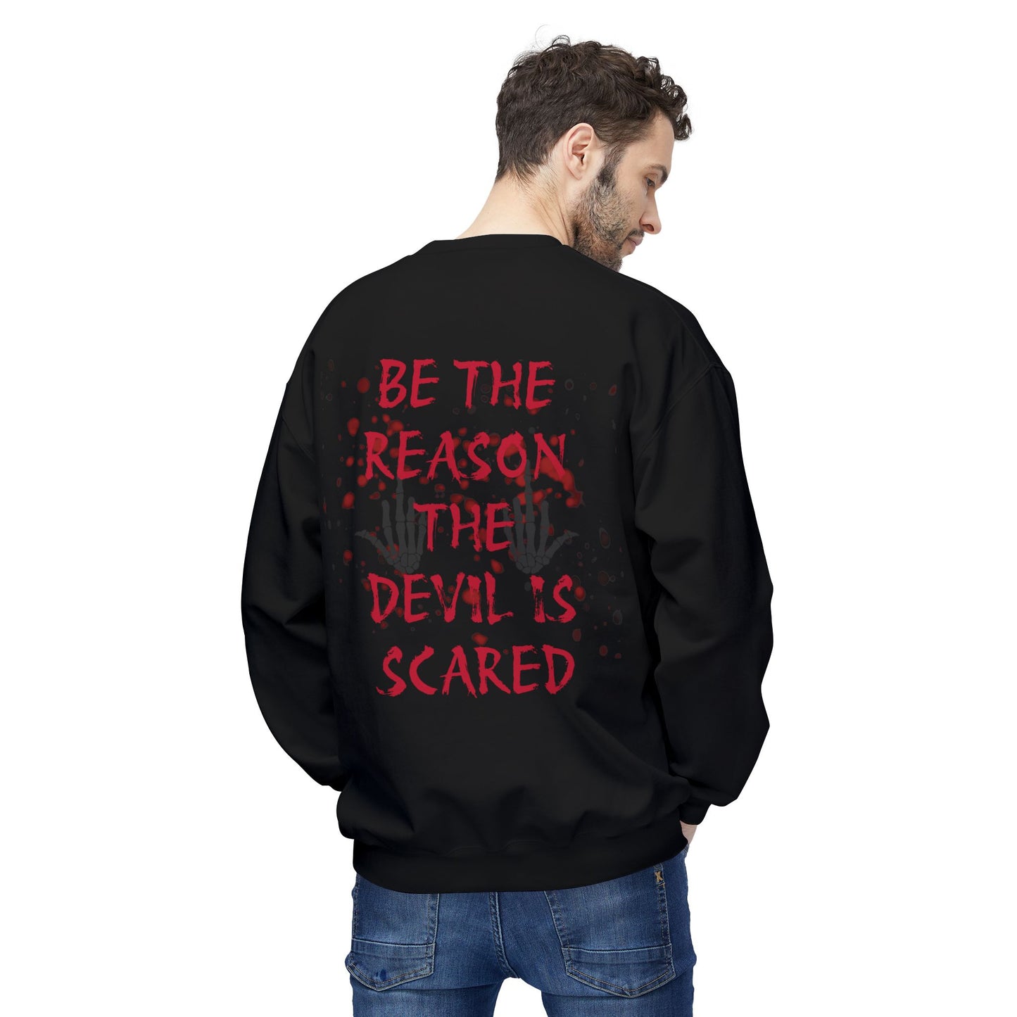 Devil Scared Crewneck Sweatshirt